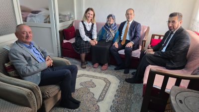 Kaymakam Engin Aksakal, 1 Ekim Dünya Yaşlılar Günü vesilesiyle yaşlıları