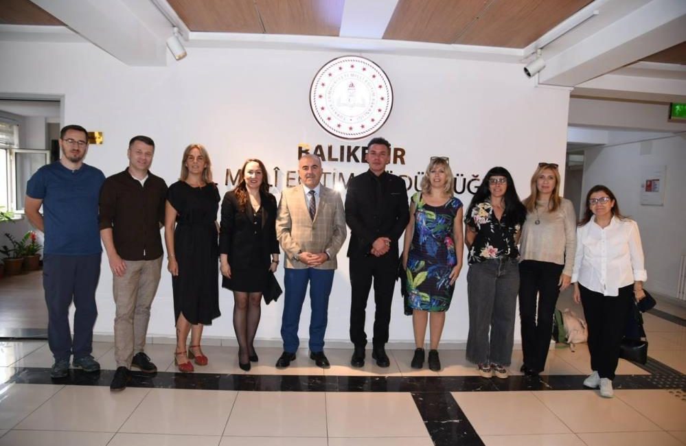 Polonya, İtalya ve Portekiz’den eğitimciler Balıkesir’de Kültür Geliştirme projesi kapsamında Polonya, İtalya ve Portekiz’den gelen proje