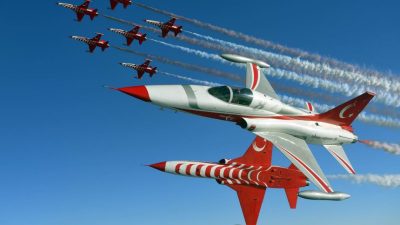 Türk Hava Kuvvetleri’nin gururu Türk Yıldızları, 12 Ekim Pazar günü