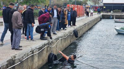 Bandırma ilçesinde sahil bandında oturan üç genç arasında yaşanan iddia,