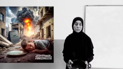 Sındırgı’da öğrenciler hazırladıkları tiyatral klip ile Gazze’de yaşanan insanlık dramına