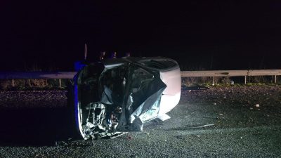 Gönen  Taştepe Mahallesi Bandırma-Gönen karayolunda meydana gelen trafik kazasında 2