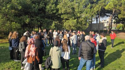 Bandırma Onyedi Eylül Üniversitesi öğrencileri, General Balcı Çamlığı’nda gerçekleştirdikleri etkinlikle