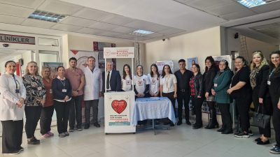 Bandırma Eğitim ve Araştırma Hastanesi’nde, Organ Bağışı Haftası dolayısıyla bilgilendirme