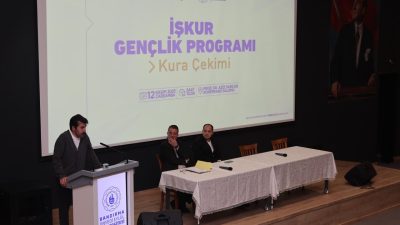Bandırma Onyedi Eylül Üniversitesi’nde, Cumhurbaşkanlığı ve İŞKUR iş birliğiyle yürütülen