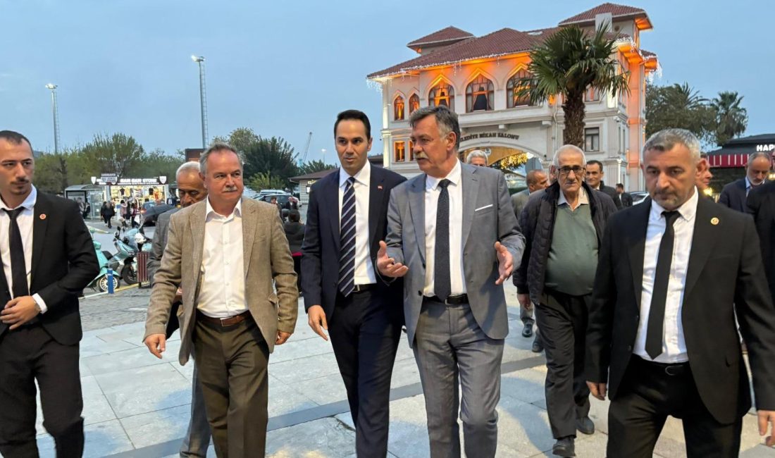 Doğru Yol Partisi (DYP) Genel Başkanı Cenk Küpeli, Balıkesir İl