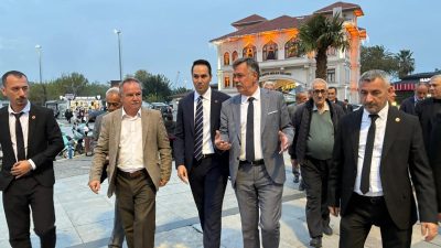 Doğru Yol Partisi (DYP) Genel Başkanı Cenk Küpeli, Balıkesir İl