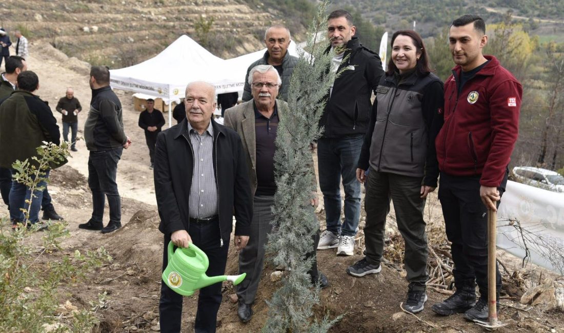 “Yeşil Vatan” İçin Dursunbey ve Sındırgı’da fidanlar toprakla buluştu Milli Ağaçlandırma Günü kapsamında düzenlenen fidan dikim etkinlikleri, yağış nedeniyle