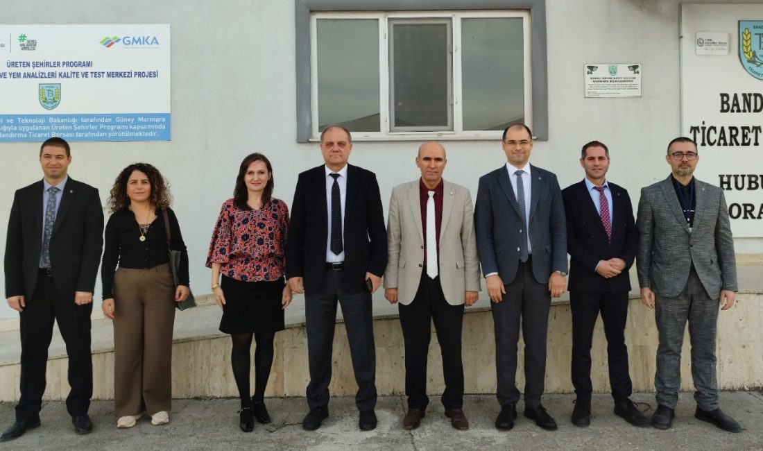 GMKA Üreten Şehirler Programı kapsamında Bandırma Ticaret Borsası’nda yürütülen TR22