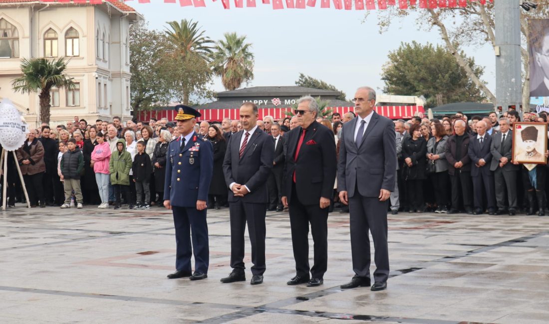 Ulu Önder Atatürk, ölümünün 87. yılında Bandırma’da anıldı Ulu Önder Gazi Mustafa Kemal Atatürk, ölümünün 87’nci yıl dönümünde