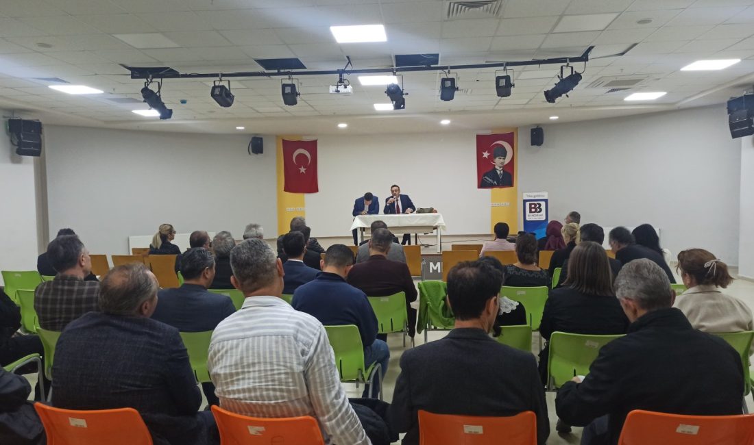 Bandırma’da okul müdürleri eğitim modelini görüştü Bandırma İlçe Milli Eğitim Müdürü Mutlu Aslan başkanlığında yapılan toplantıda,