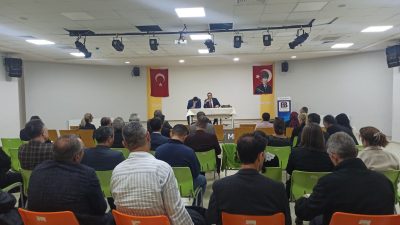 Bandırma İlçe Milli Eğitim Müdürü Mutlu Aslan başkanlığında yapılan toplantıda,