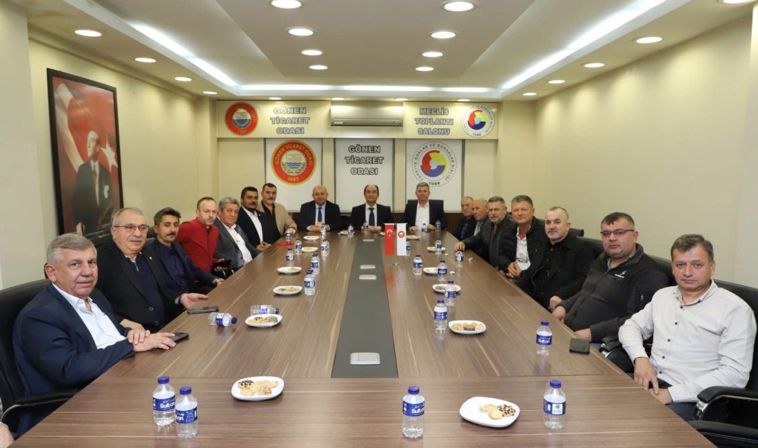 13-16 Kasım’da gerçekleştirilecek Gönen Tarım Fuarı öncesi hazırlık toplantısında, fuar