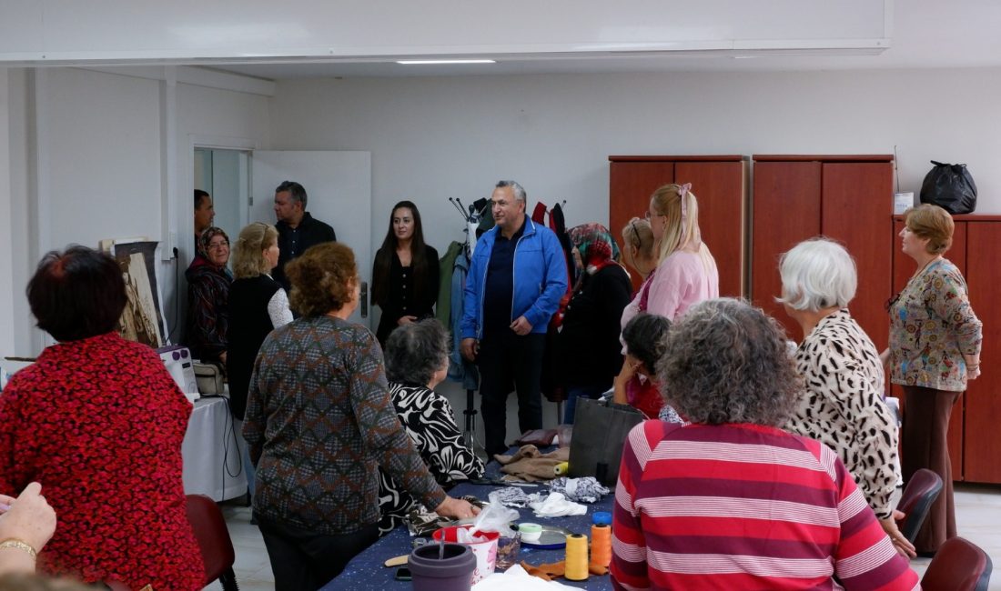 Semizel’den kadın kursiyerlere destek ziyareti Susurluk’ta kadınlara yönelik el sanatları ve üretim atölyelerini ziyaret eden