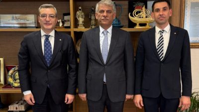 Bandırma ve Erdek Ticaret Odası başkanları, Kyzikos Antik Kenti kazılarının