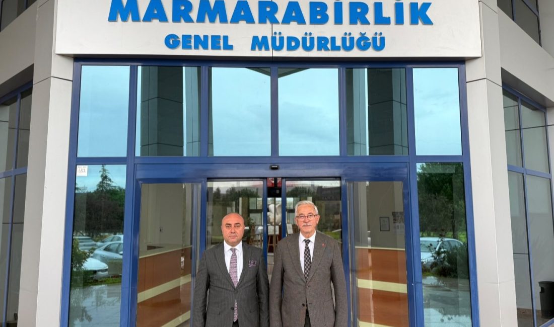 Erdek Belediye Başkanı Burhan Karışık, Marmarabirlik Yönetim Kurulu Genel Başkanı