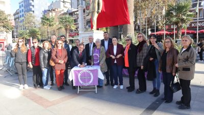 KADIN-DER, Rojin için adalet talebini duyurmak amacıyla Cumhuriyet Meydanı’nda stant