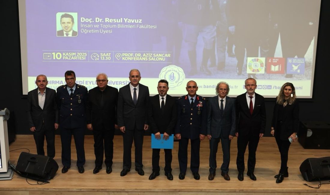 Bandırma Onyedi Eylül Üniversitesi, Atatürk’ün ebediyete irtihalinin 87’nci yıl dönümünde