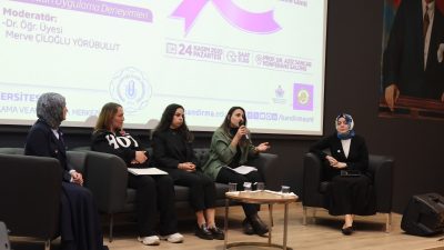 Bandırma Onyedi Eylül Üniversitesi, 25 Kasım kapsamında düzenlediği panelde şiddetin