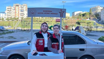 Bandırma Sosyal Hizmet Merkezi Müdürlüğü, paydaş kurumlarla birlikte 25 Kasım