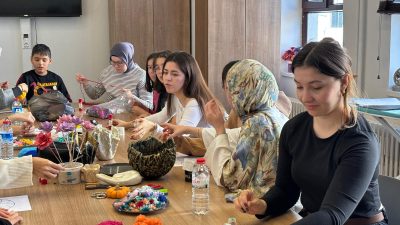 Balıkesir Büyükşehir Belediyesi’nin desteklediği BALMEK kursları, Bandırma’da özel gereksinimli bireyler,