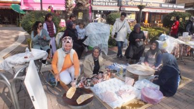 Erdek ilçesinde yaşayan Gümüşhaneliler, SMA Tip-1 hastası Çınar Kaya bebek