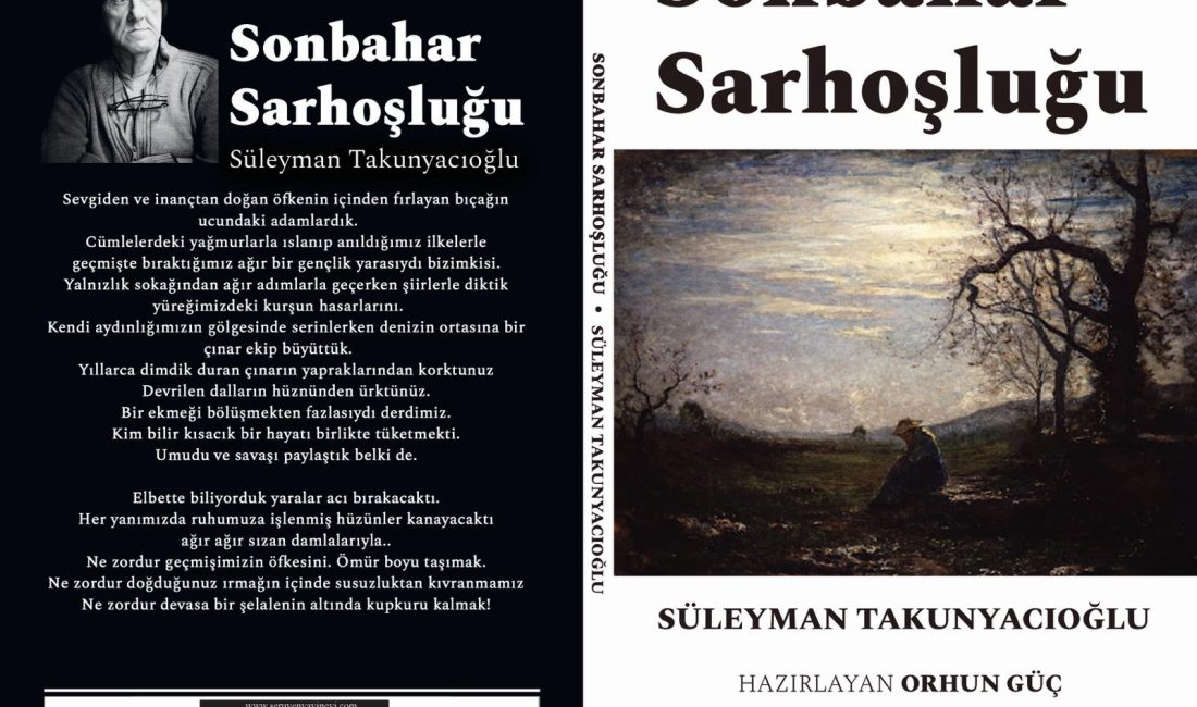 Bandırma’nın ve bölgenin sevilen isimlerinden biri olan yazar Süleyman Takunyacıoğlu,