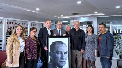 Atatürkçü Düşünce Derneği Bandırma Şubesi, Bandırma Belediye Başkanı Dursun Mirza’yı