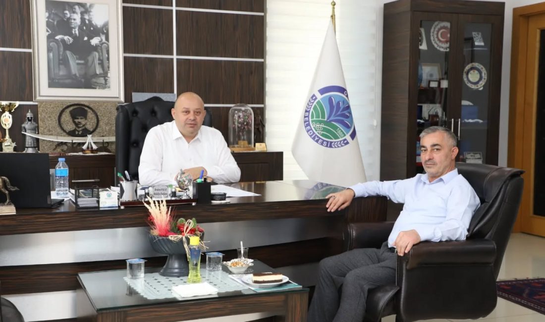 Gönen Belediye Başkanı İbrahim Palaz ve Manyas Belediye Başkanı Ahmet
