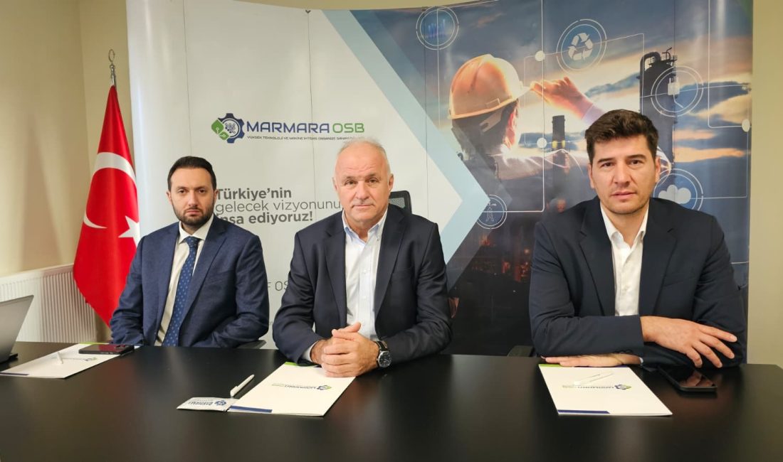 Marmara OSB’de üretim 2026 yılında başlıyor Marmara Yüksek Teknoloji ve Makine İhtisas Organize Sanayi Bölgesi Yönetim