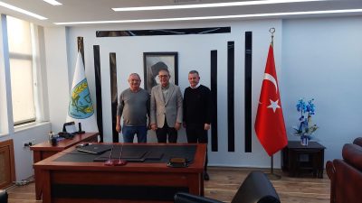 Edinler Gıda ve Kapıdağ Süt Ürünleri firma yetkilileri, Bandırma Ticaret