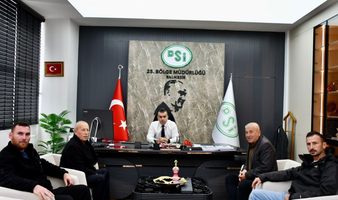 Bandırma’dan DSİ 25. Bölge Müdürü Çubukcu’ya ziyaret Bandırma’da devam eden yatırımlar ve projeler, Muhtar Refik Öztürk’ün DSİ