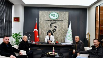 Bandırma’da devam eden yatırımlar ve projeler, Muhtar Refik Öztürk’ün DSİ
