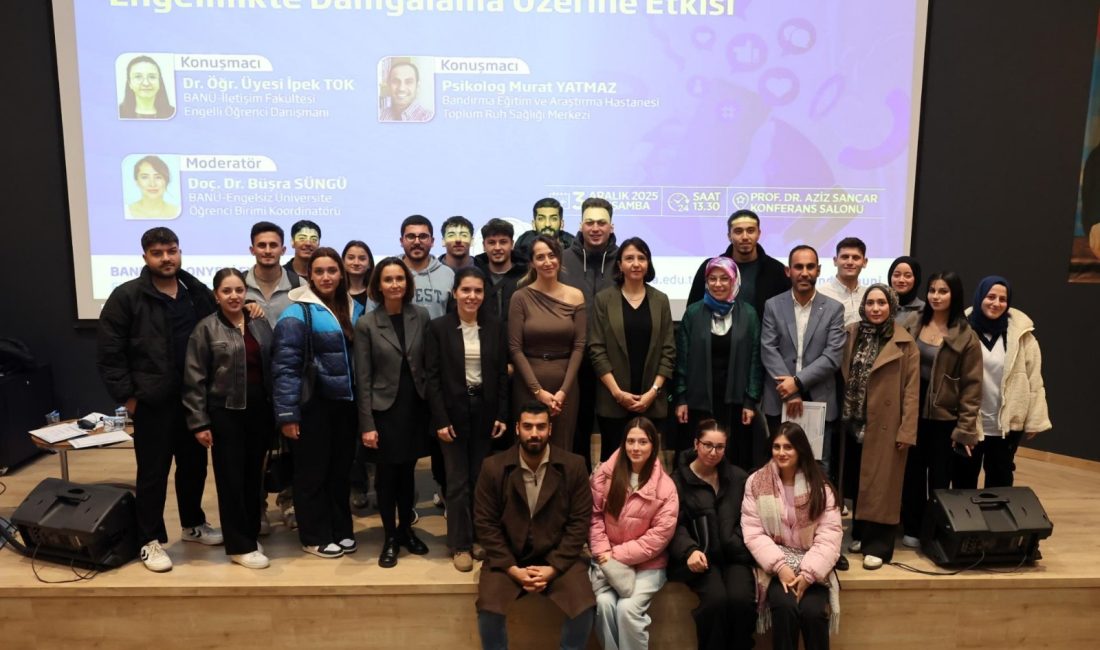 Bandırma Onyedi Eylül Üniversitesi’nde gerçekleştirilen programda medya dili ve zihinsel–ruhsal