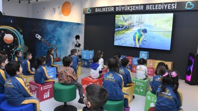 Balıkesir Büyükşehir Belediyesi tarafından çocuklarda çevre bilincini artırmak ve bilimsel