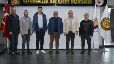 Susurluk Belediye Başkanı Hakan Yıldırım Semizel ve beraberindeki heyet, Susurluk