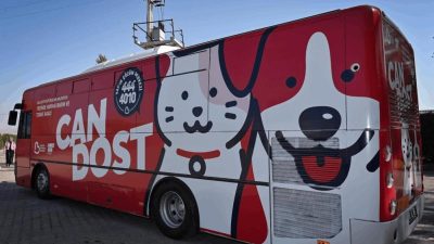 Balıkesir Büyükşehir Belediyesi’nin Can Dost Mobil Yerinde Hayvan Bakım ve