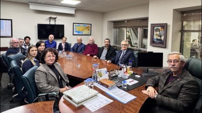 TMMOB’ye bağlı meslek odalarının Balıkesir, Bandırma ve Erdek temsilcileri, Erdek