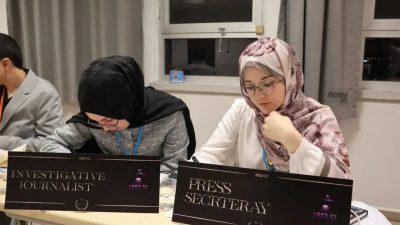 Ali Öztaylan Anadolu İmam Hatip Lisesi öğrencileri, İstanbul’da düzenlenen TEKMUN’25