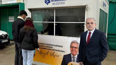 Başkan Dursun Mirza’nın üniversitede belediyenin öğrencilere dağıttığı çorbanın üniversite yönetimi