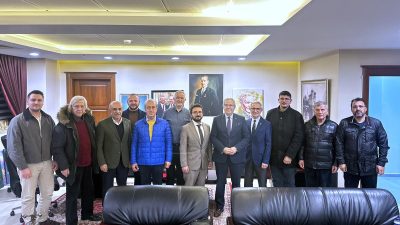 Bandırma Akademik Odalar Birliği, Bandırma Belediye Başkanı Dursun Mirza’yı ziyaret