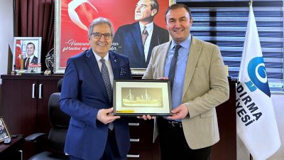 Bandırma Eğitim ve Araştırma Hastanesi Başhekimi Nart Görgü, Başkan Dursun