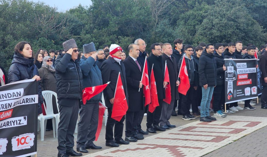Sarıkamış Şehitleri Bandırma’da anıldı Sarıkamış Harekâtı’nın 111’inci yılı dolayısıyla Bandırma’da düzenlenen anma programında, Ayyıldız
