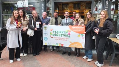 Balıkesir Üniversitesine bağlı Uygulamalı Bilemler Fakültesi öğrencileri “Taşırken Dönüştür” adı