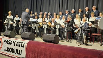 Nevakâr Türk Sanat Müziği Topluluğu’nun Hasan Atlı İlkokulu yararına düzenlediği