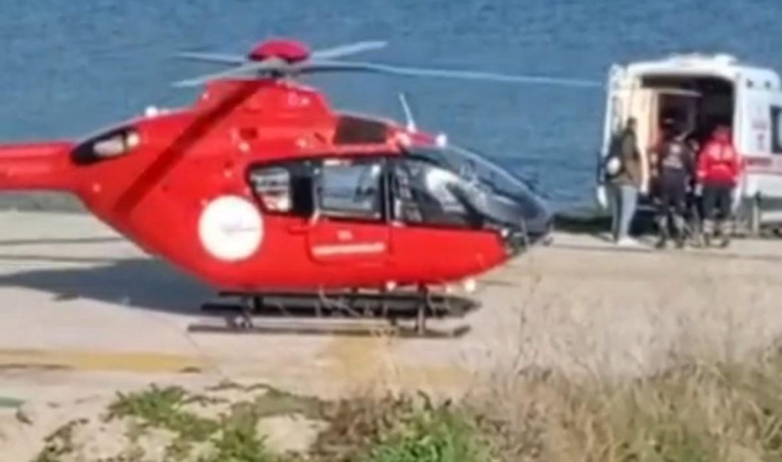 Avşa Adası’nda rahatsızlanan vatandaş ambulans helikopterle sevk edildi Avşa Adası’nda rahatsızlanan bir vatandaş, denizde etkili olan lodos nedeniyle