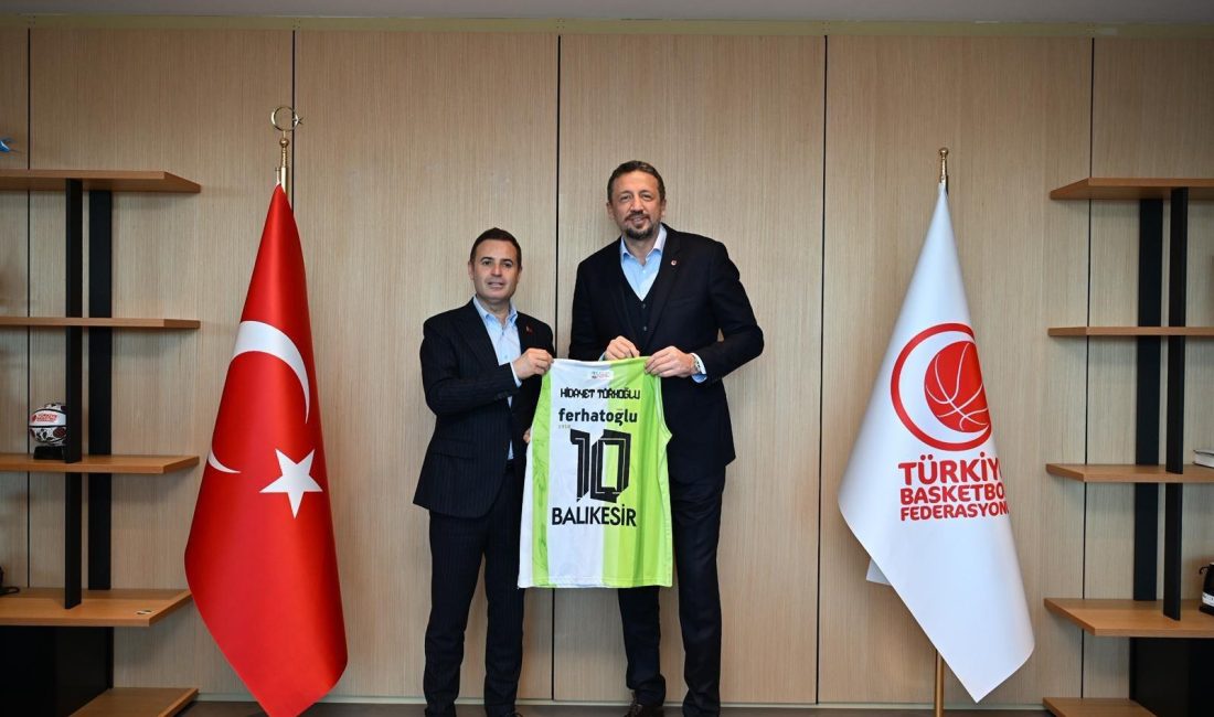 Balıkesir basketbolu için Başkan Ahmet Akın’dan TBF’ye önemli ziyaret Balıkesir Büyükşehir Belediye Başkanı Ahmet Akın, Balıkesir basketbolunun gelişimi için