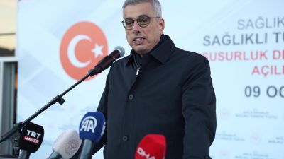 Sağlık Bakanı Kemal Memişoğlu, Balıkesir ziyareti kapsamında Bandırma’ya 300–350 yatak
