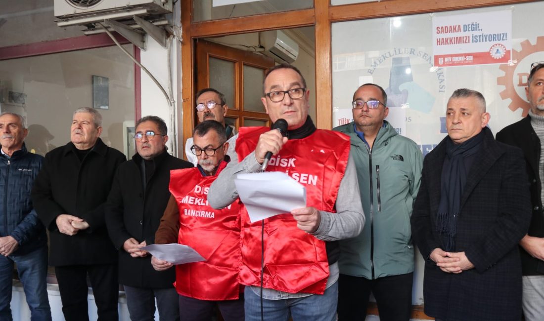 DİSK Devrimci Emekliler Sendikası MYK Basın ve Halkla İlişkiler Sekreteri