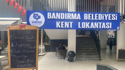 Geçtiğimiz 2024 yılında açılışı yapılan Bandırma Belediyesine bağlı Kent Lokantalarında